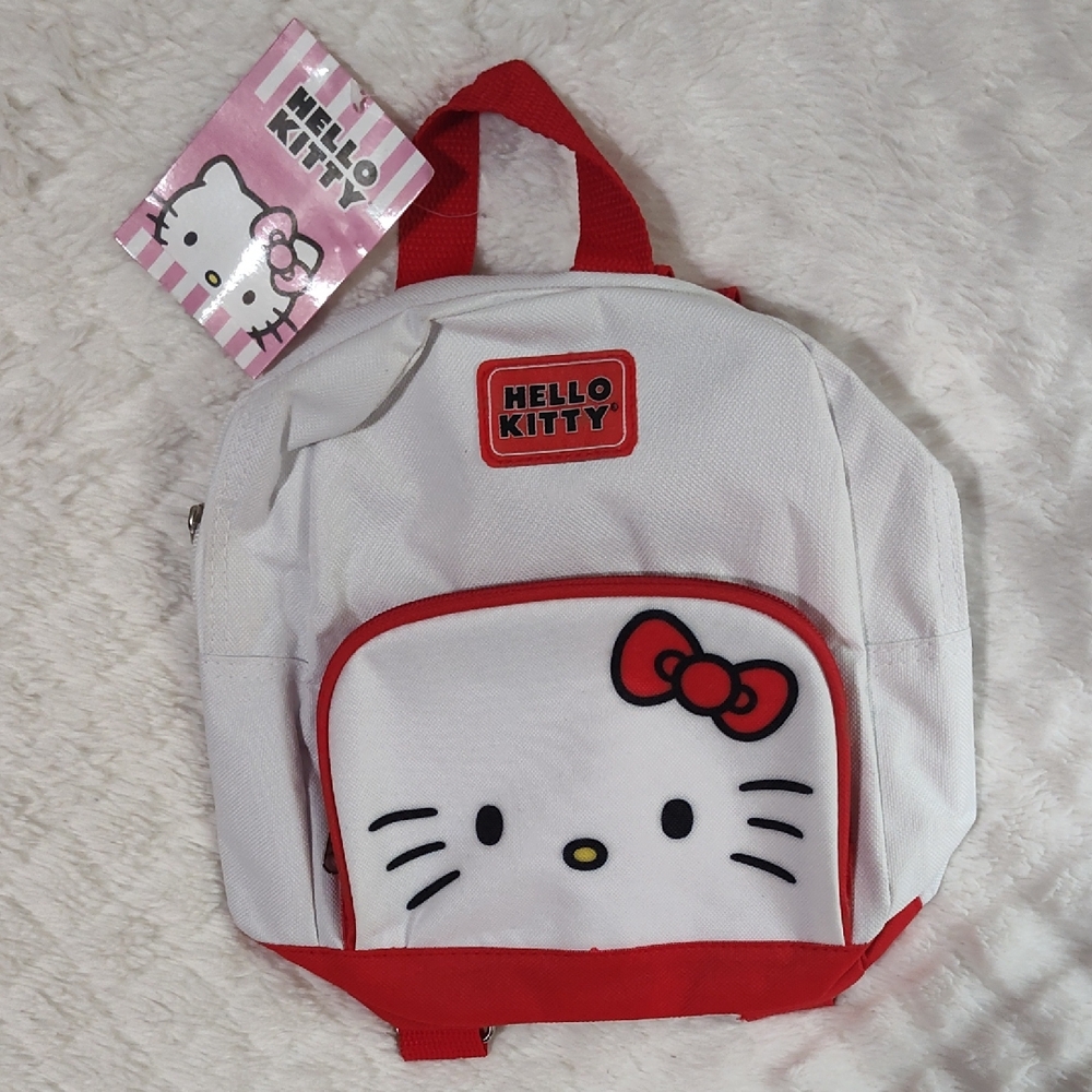 Hello Kitty White and Red Mini Backpack